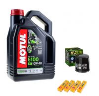 Olej Motul filtr oleju świece NGK do Honda CB900 Hornet