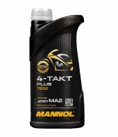 Olej półsyntetyczny MANNOL 4-TAKT PLUS 7202  10W40 1 litr